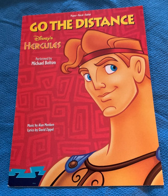 Sheet Music Disney Hercules Go the Distance  Loc G1