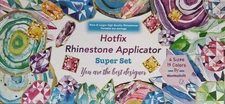 Worthofbest Hotfix rhinestone applicator complete kit-very good condition