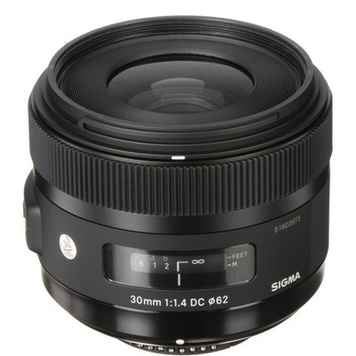(Open Box) Sigma 30mm f/1.4 DC HSM Art Lens for Nikon F