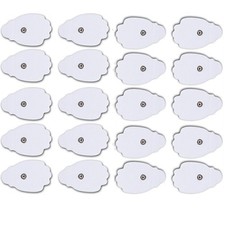 Belifu TENS Unit Electrode Pads Reusable Self-Adhesive 20 Count Pack of 1 