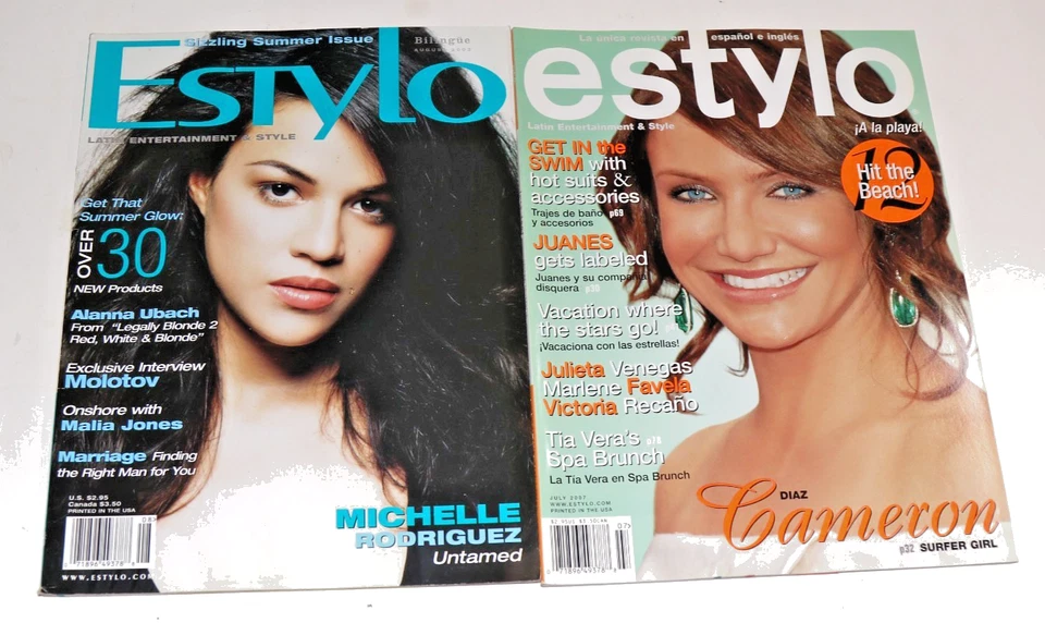 22x Latina Estylo Siempre Mujer Magazines Lot 2000s Hispanic Culture Fashion - Image 4 of 4
