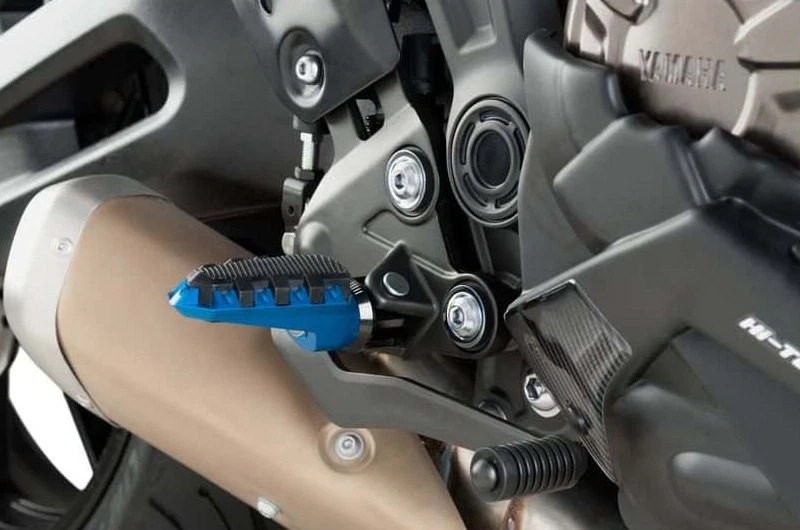 For BMW R Nine T 14-18 Puig Trail Style Foot Peg Replacement Rubber Pads Black Foto 2 de 2