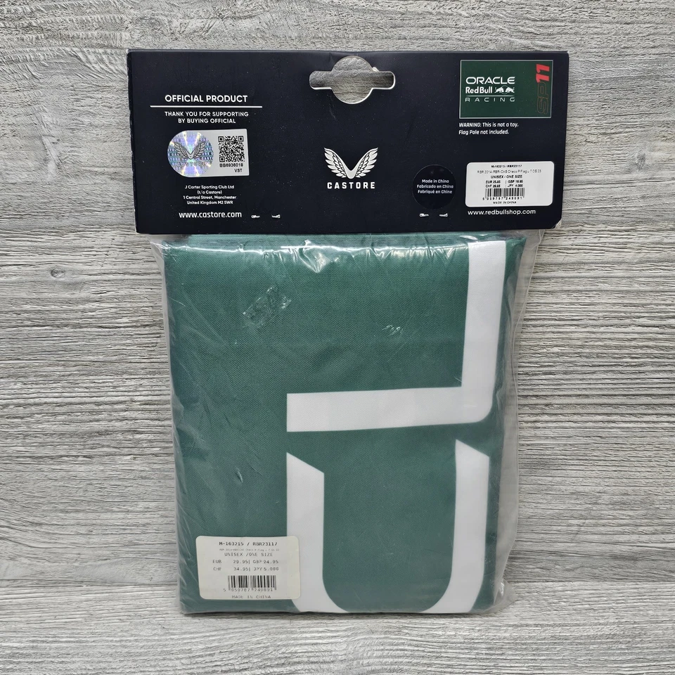 Oracle Red Bull Racing Sergio Perez #11 - Formula 1 Green Flag Brand New in Bag - Image 3 of 4