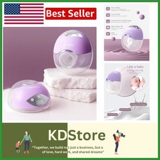 2 Pack of Ultra-Light Wearable Breast Pumps - 4 Modes with Adjustable Flanges