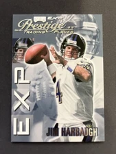 1999 Playoff Prestige EXP #EX51 Jim Harbaugh San Diego Chargers Insert