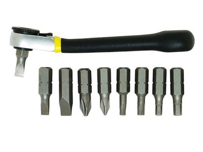 80075 Nine-Piece Ratchet Offset Screwdriver Set