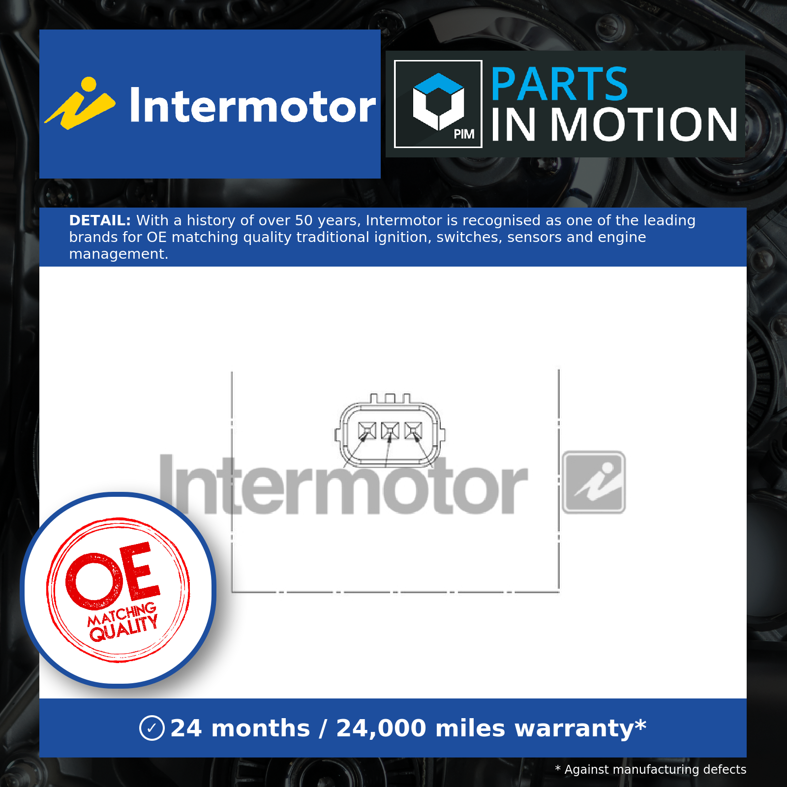 Camshaft Position Sensor fits JEEP GRAND CHEROKEE Mk2, ZJ 4.0 98 to 05 Lucas New - Image 4