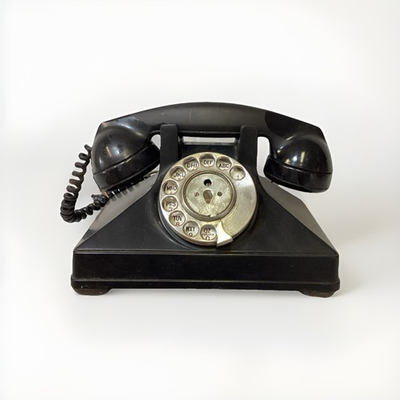 #ad Northern Electric No. 1 Bakelite Desk Telephone Parts Or Repair $22.00