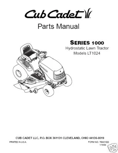Cub cadet lawn mower parts deals