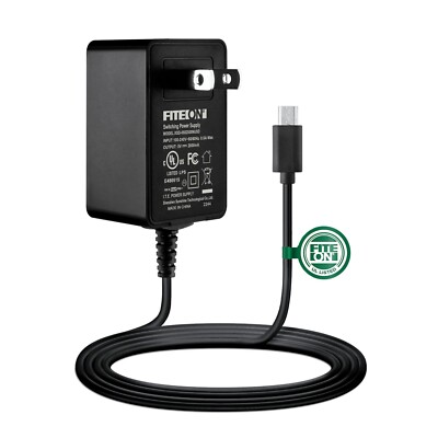 UL 5ft AC Adapter Charger for Ion Audio Plunge iSP56 Wireless Speaker Power PSU