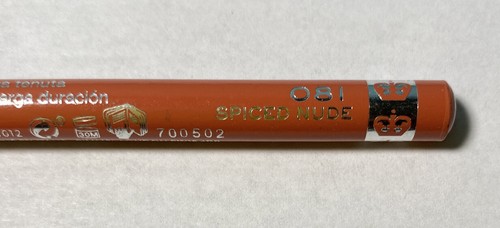 Rimmel London 1000 Kisses Lip Liner #080 Spiced Nude - Picture 3 of 3