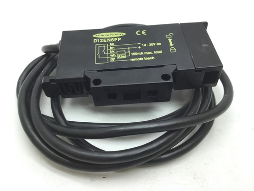Banner D12EN6FP Fiber Optic Sensor Red LED 10-30VDC, Output: NPN - Picture 6 of 6