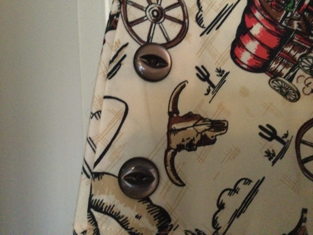 Bolero Rockabilly Doghouse Vintage Cotone - Taglia XL - Stile Anni '50 - Nuovo Con Etichetta