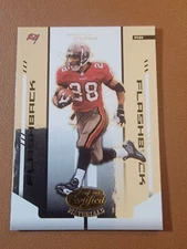 2004 Leaf Certified Materials - Flashback Warrick Dunn #148 Mirror Red /100