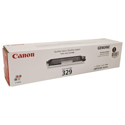 Genuine Canon 329 Black Toner Cartridge for LBP7010C LBP7018C Laser Shot Printer