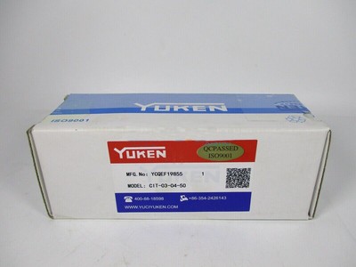 1PCS New For Yuken CIT-03-04-50 Check Valve, 3/8 ''NPT, 7.93 Max GPM, 2630 Max