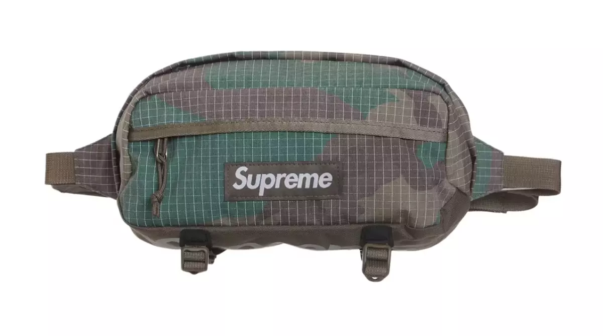 Supreme Waist Bag SS24 Woodland Camo