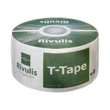 T-Tape 5/8" Drip Tape Irrigation Line 16" 0.27GPH 8MIL 7500FT Vegetable Rivulis