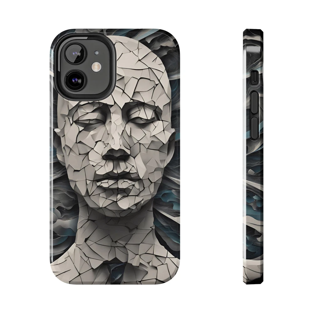 Abstract Art Surreal Man Phone Case Durable for iPhone Samsung