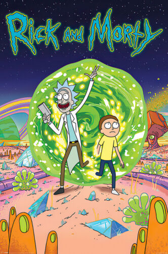 Rick And Morty - TV Show Poster / Print (Portal) (Size: 24" X 36")