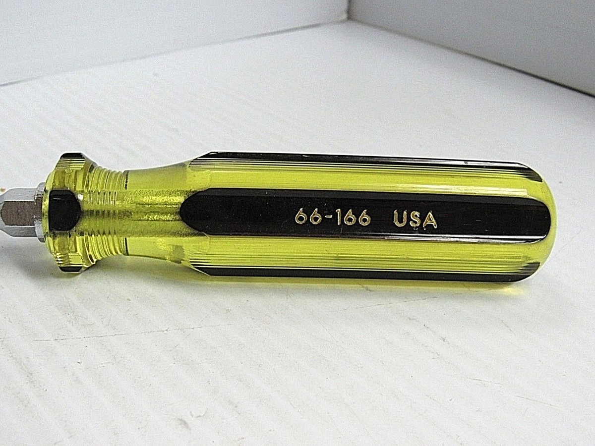 NEW STANLEY 100 PLUS STANDARD SLOTTED SCREWDRIVER 66-166 66166 | eBay