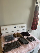 vintage wool fabric yardage rug braiding, hooking, clothing, crafts