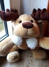 Elch mit Schal Plüschtier Stofftier Kuscheltier ca. 45cm