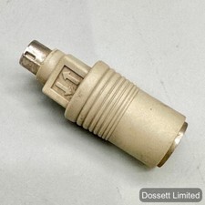 AT to PS/2 Keyboard Adaptor - 5pin DIN socket to 6pin miniDIN plug