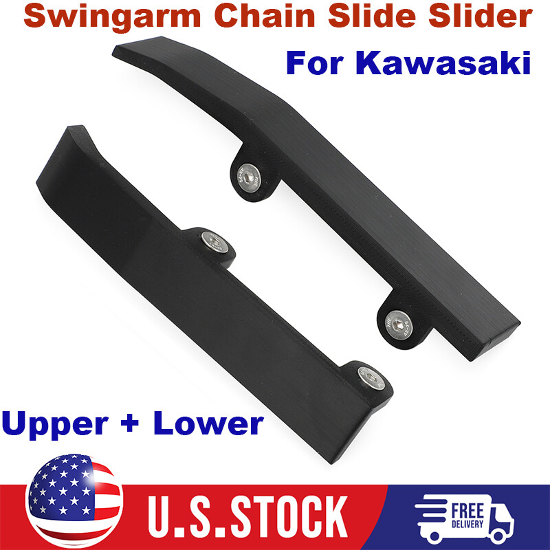 For Kawasaki Mojave 250 Swingarm Chain Slide Slider Guide Kit