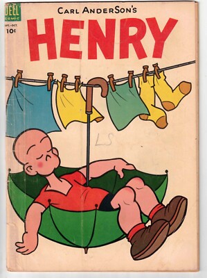 CARL ANDERSON'S HENRY #33 1953 GOLDEN AGE COOL!