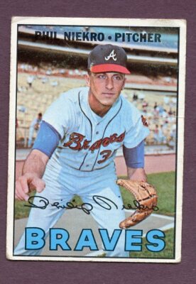 1967 TOPPS #456 PHIL NIEKRO BRAVES GD-VG 438381 (KYCARDS) | eBay