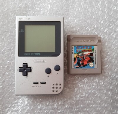 Nintendo Gameboy Pocket Grau Original Spielekonsole Handheld + Spiel