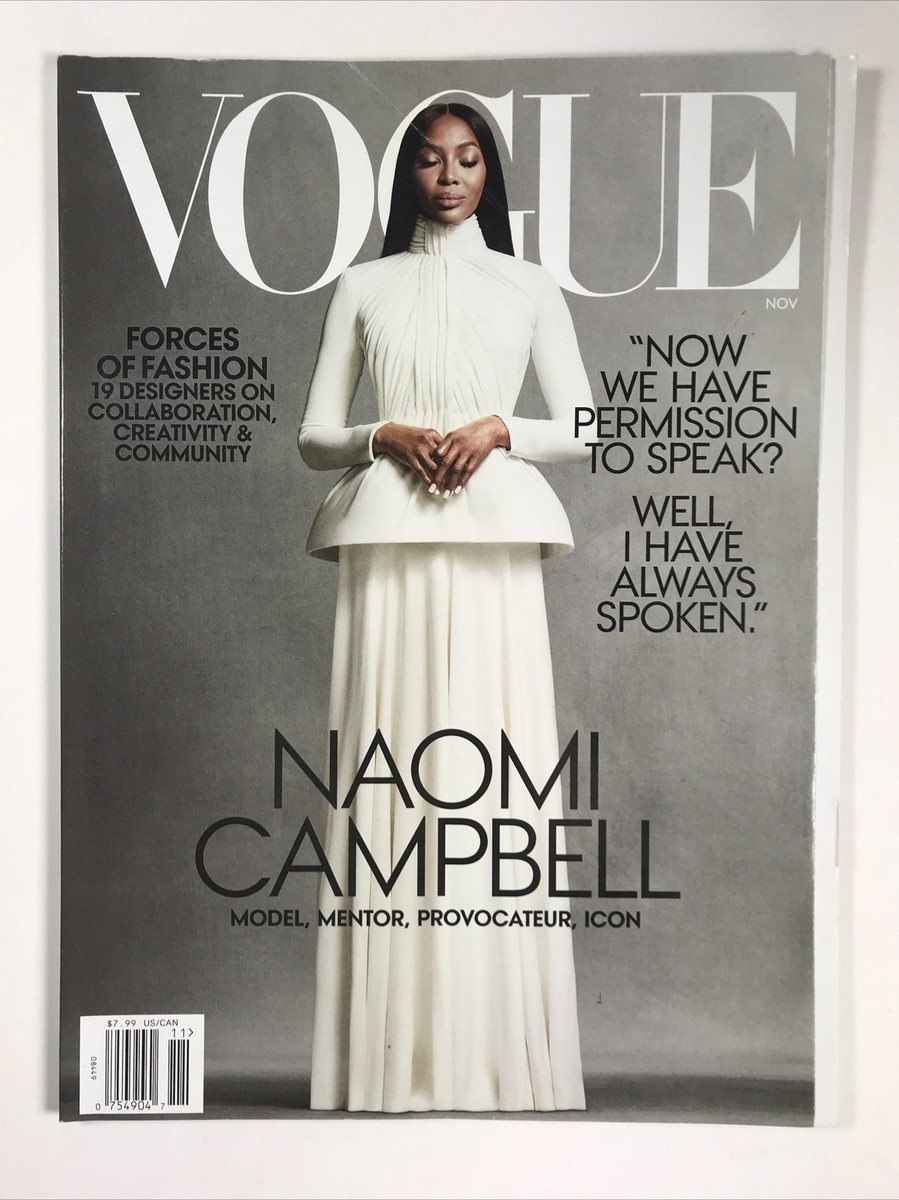 Vogue Magazine November 2020 US American Edition No label-Naomi