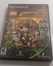 LEGO Indiana Jones The Original Adventure PlayStation 2 Game  black label tested