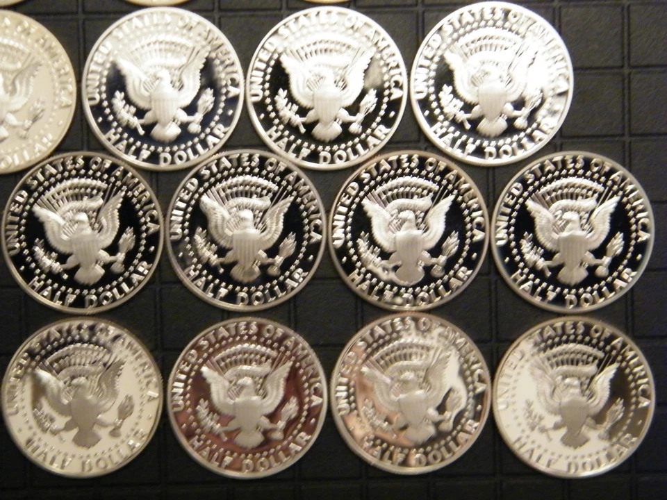 1980 - 2009-S Gem PROOF Kennedy Half Dollar Coin Collection 30 Coins from sets - Image 2 of 4