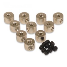 Anneau De Réglage Jamara 2,2 Mm En Acier Chromé 10 Pièces Made in Germany