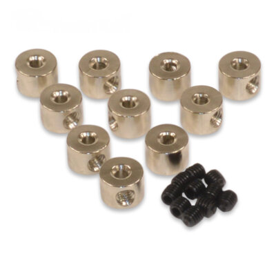 Stellringe Stellring 2,2mm mit Madenschrauben 10 Stück Made in Germany