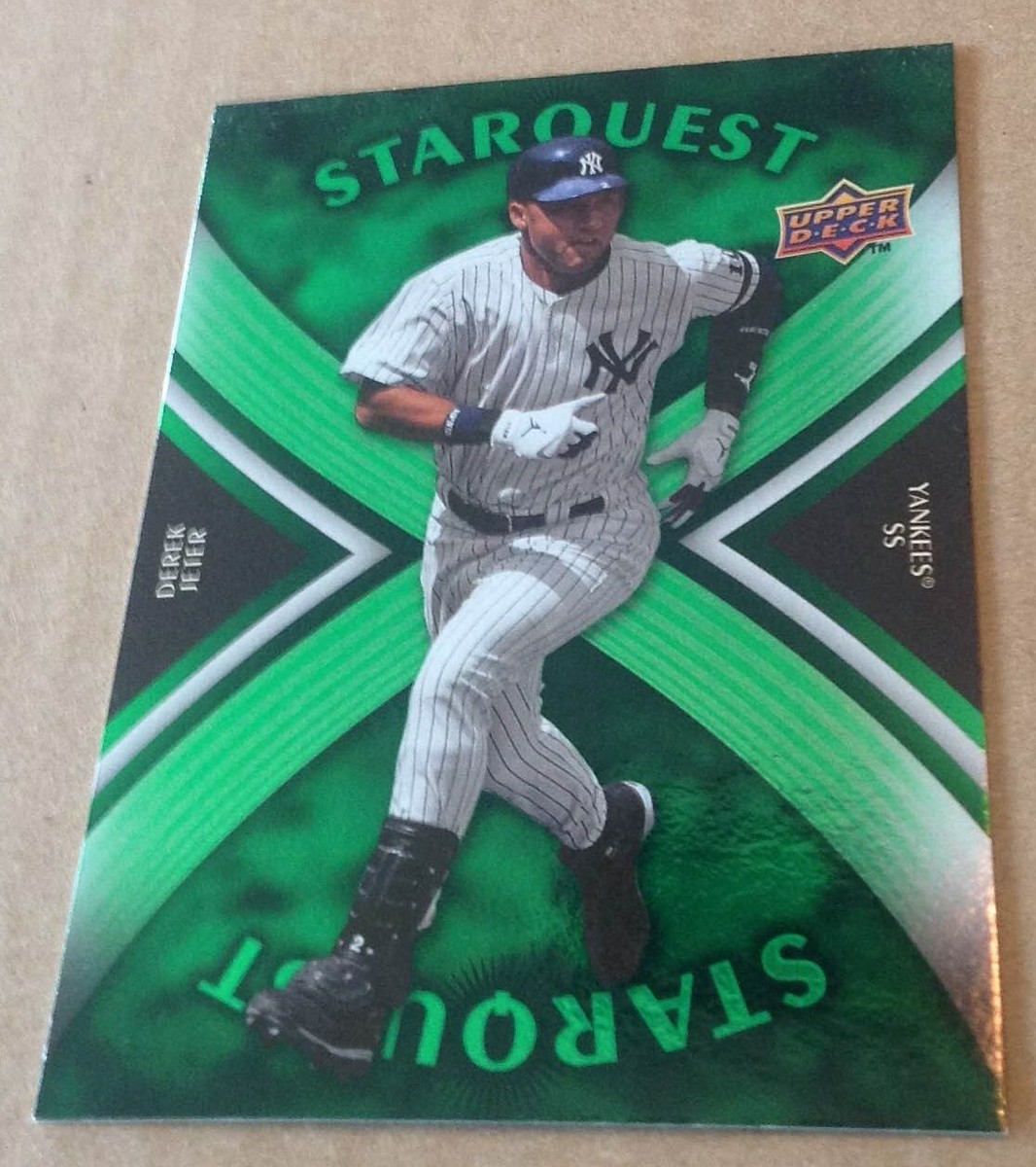DEREK JETER 08 UPPER DECK STARQUEST Card #SQ-9 NM-MT | eBay