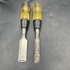 Vintage Stanley Wood Chisel No. 60 And No. 30 Made In USA