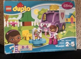 Disney Doc McStuffins Rosie the Ambulance Lego Duplo 10605 Complete Set With Box
