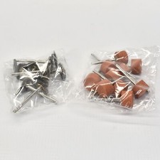 Rotary bits Wire Brush Grinding Stone 10 pack of each for Dremel tool