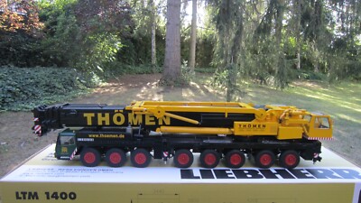 YCC YC 790-1 Liebherr LTM 1400 Mobilkran 1/50 Schwarz Gelb MINT Box!