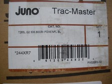 Juno Trac-Master LED track light fixture T265 Black 2 available NIB Narrow Flood