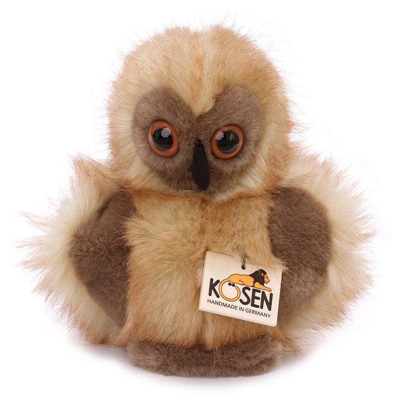 Eagle Owl chick by Kosen - plush collectable soft toy - 2805 - 18cm