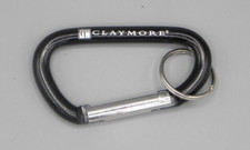 Aluminum Claymore Brand Black Carabiner Switch Hook Holder Keyring 3.5" NEW