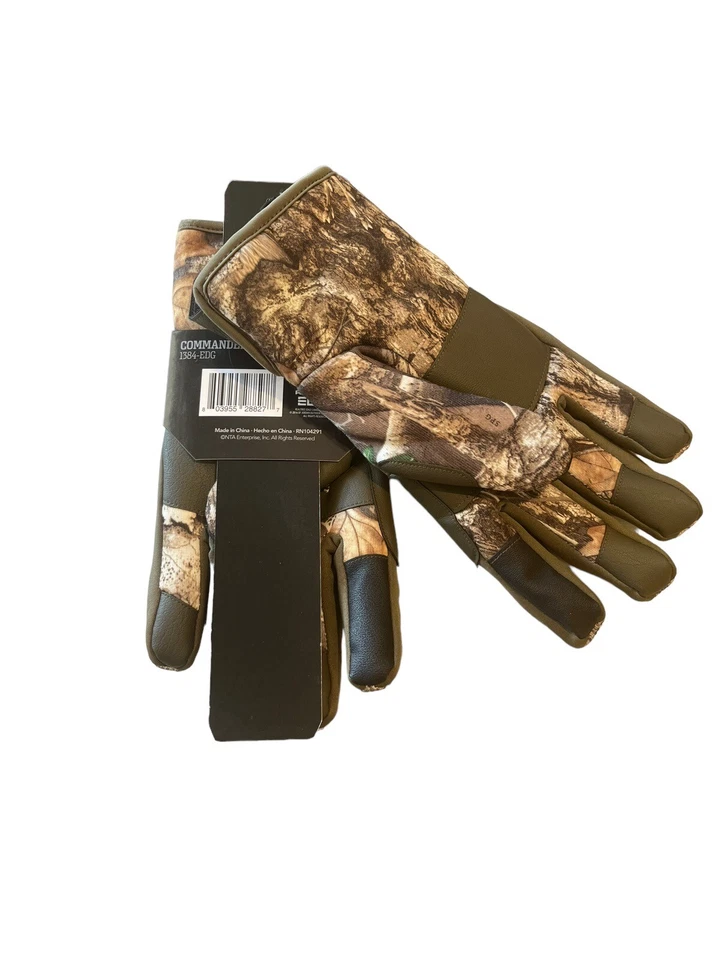 Huntworth Commander Thinsulate Windproof Back Water Repellent Finish Camo Gloves - Image 2 of 3