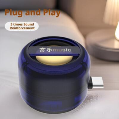 Portable Mini Speaker USB Small Speaker with 3.5mm Input Aux Jack |DE 