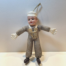 Vintage U.S.Navy Sailor Boy Antique Doll
