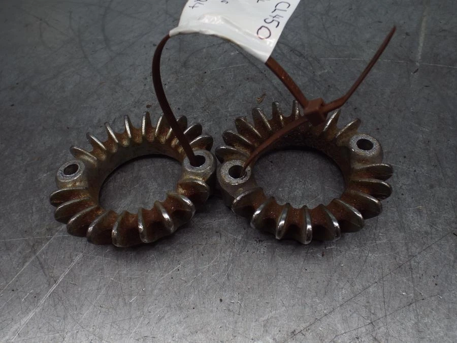 Collares de escape x 2 para motocicleta Honda CB450 K CL450 Twin 1969-1974  Foto 3 de 4