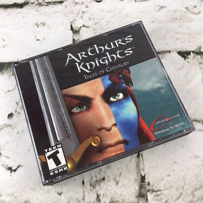 Arthur's Knights: Tales of Chivalry (PC, 2001) Three Disc Set Dreamcatcher